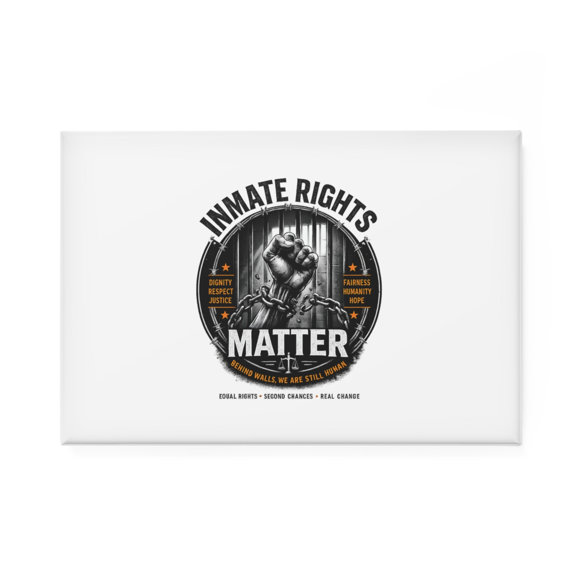 Inmate Rights Matter Rectangle Magnet