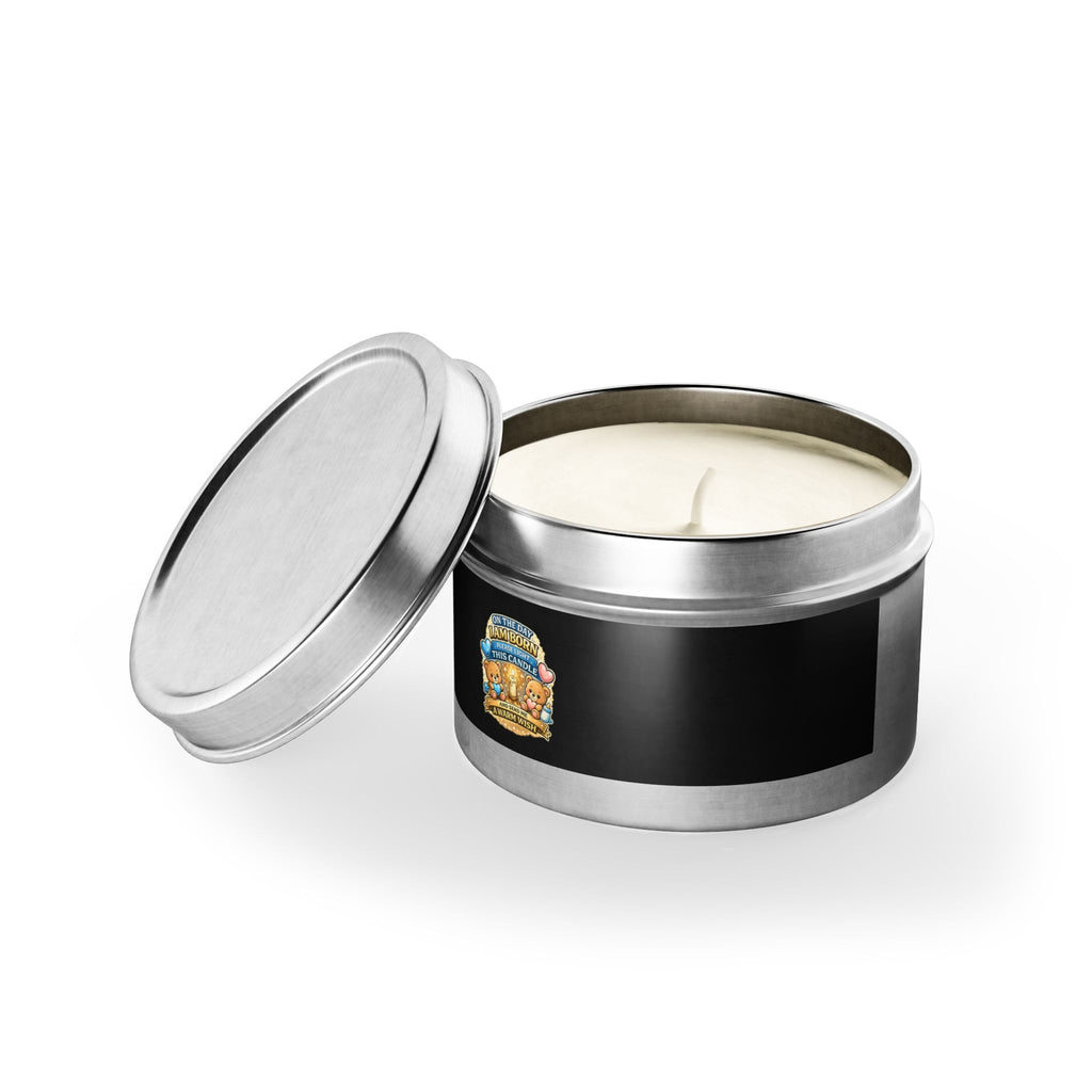 Autumn Harvest Scented Tin Candle — Cozy Pumpkin & Spice Aroma