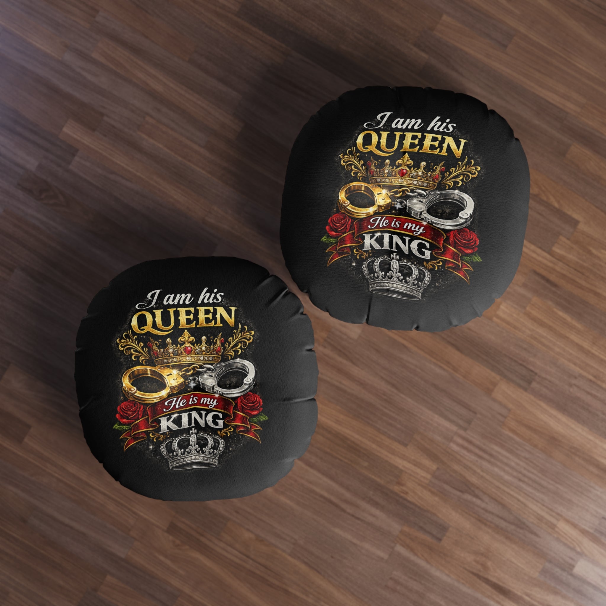 Tufted Floor Pillow, Round
