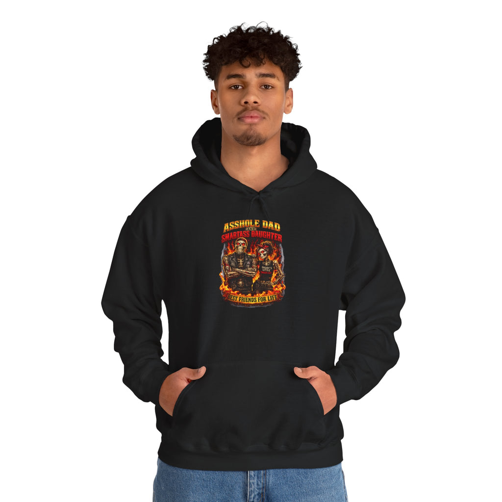 Firefighter Skull Hoodie - Grateful Dead Style "Assorted Band" Graphic Hoodie