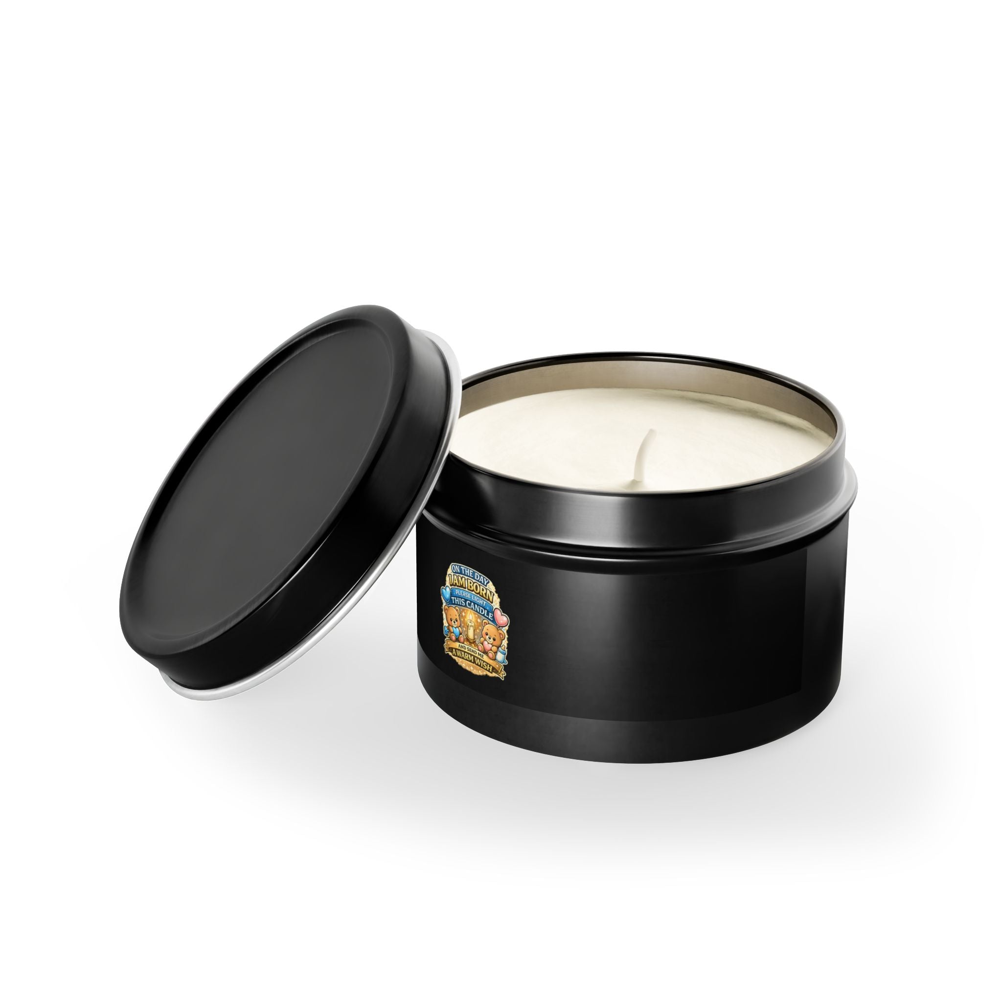 Autumn Harvest Scented Tin Candle — Cozy Pumpkin & Spice Aroma