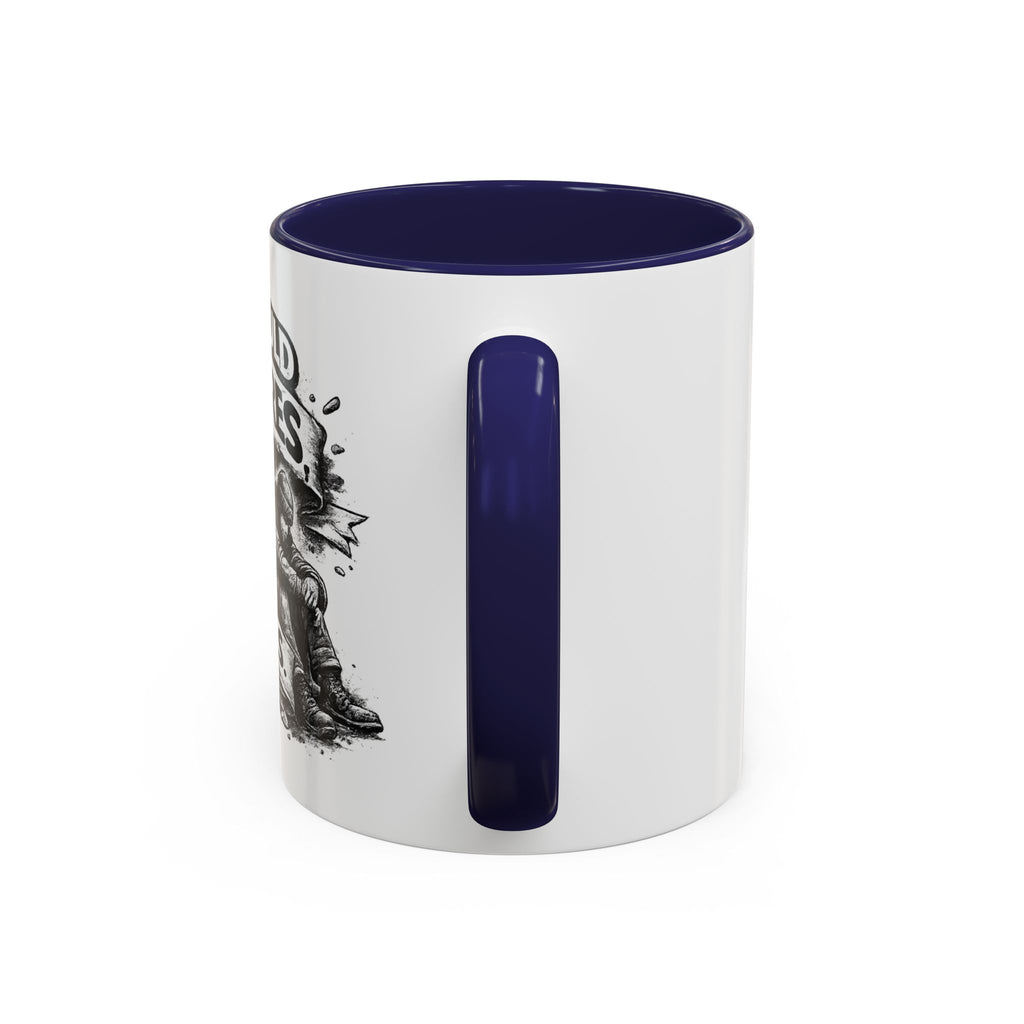 Accent Coffee Mug — “Schools Should Build Futures, Not Fill Cells” Inspirational Education Reform Coffee Mug