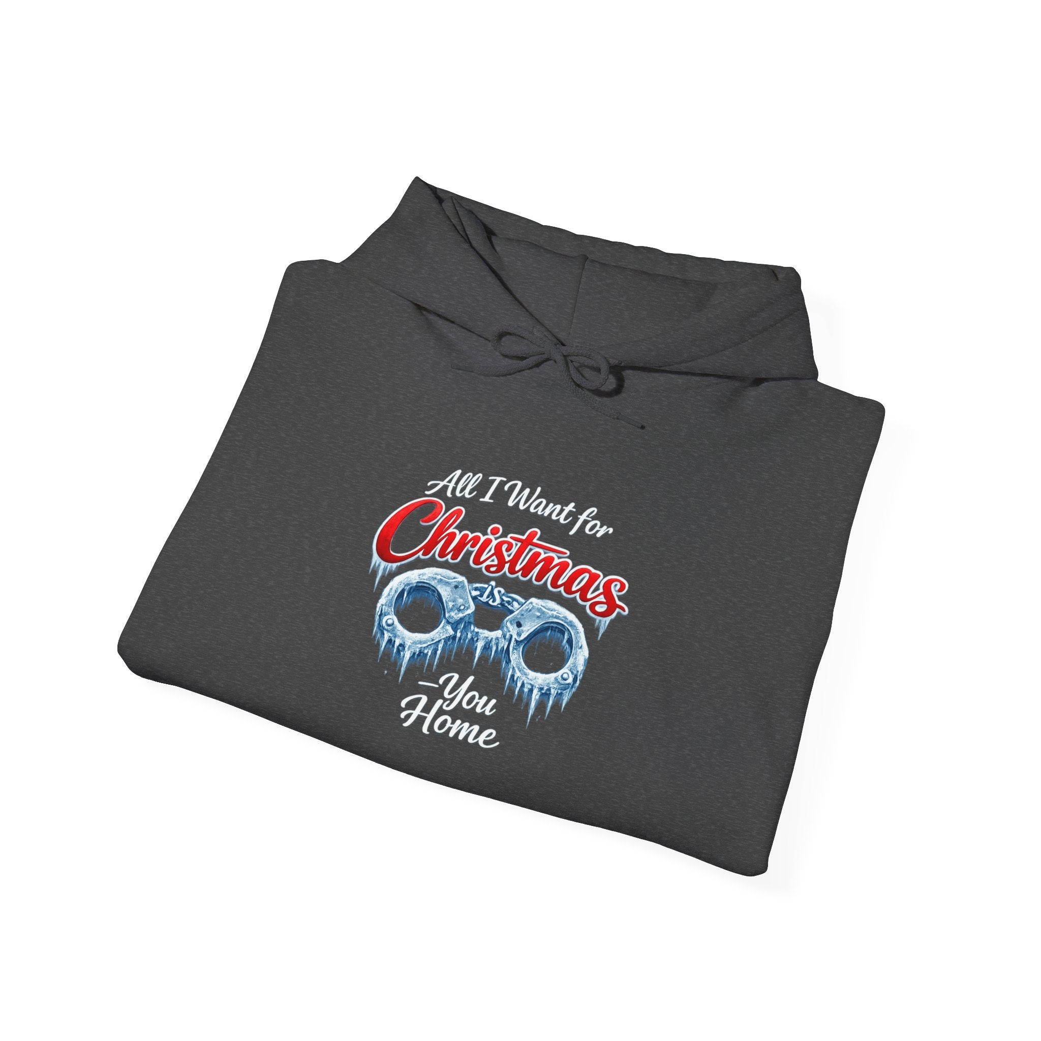Christmas Glasses Hoodie - Festive Winter Holiday Sweatshirt