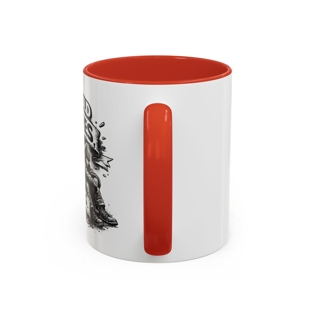Accent Coffee Mug — “Schools Should Build Futures, Not Fill Cells” Inspirational Education Reform Coffee Mug