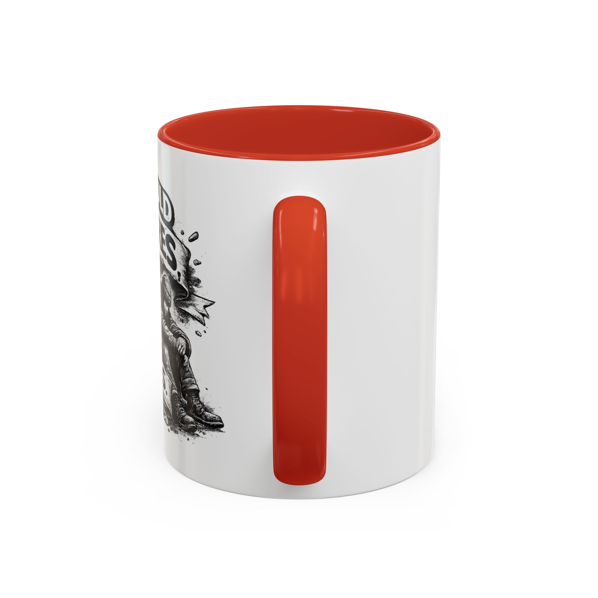 Accent Coffee Mug — “Schools Should Build Futures, Not Fill Cells” Inspirational Education Reform Coffee Mug