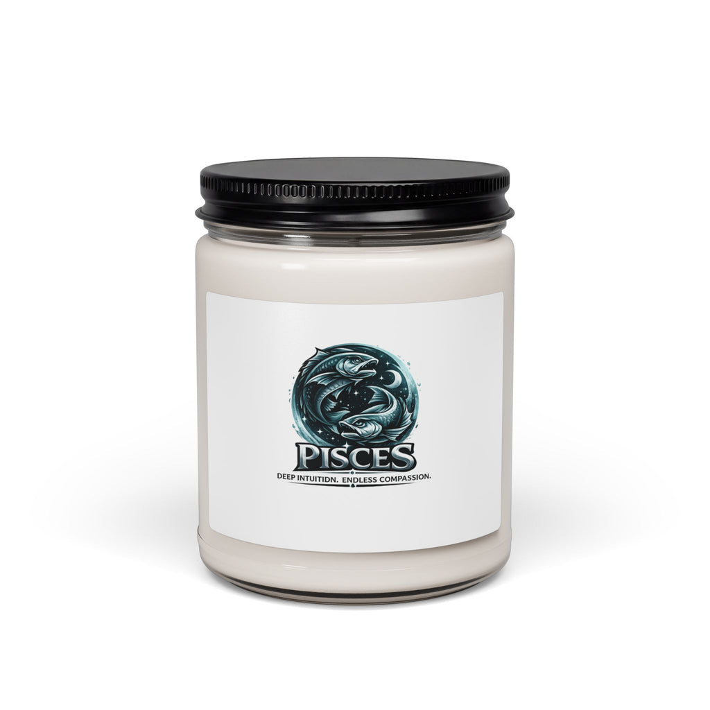 Pisces Soy Candle — 9oz Scented Zodiac Candle