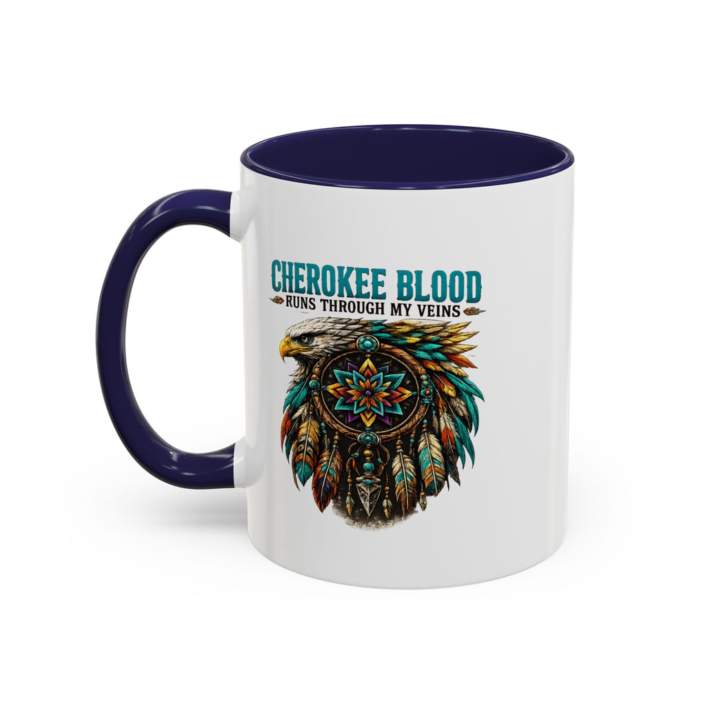 Coffee Lover Accent Mug — Stylish Black-Trim Ceramic Coffee Mug (11/15oz)
