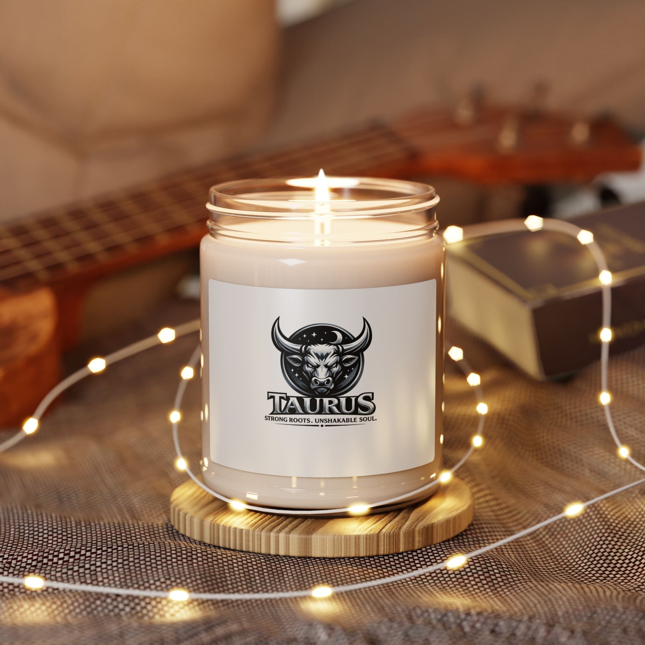 Taurus Zodiac Soy Candle — 9oz Scented Astrology Candle